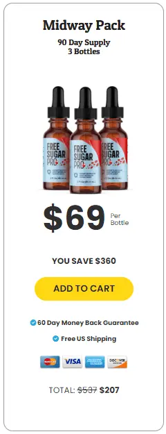 Free Sugar Pro 3 bottle order